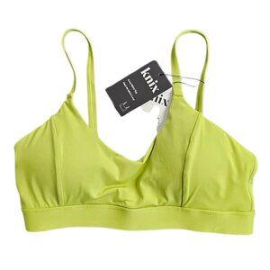 Knix Scoop Bikini Top, Wireless, Sporty, Adjustable, Size S+ Fits Size 32DDD/F/G